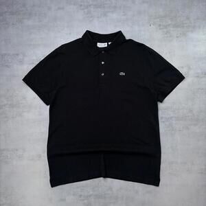 Y2K Black Lacoste Polo Shirt